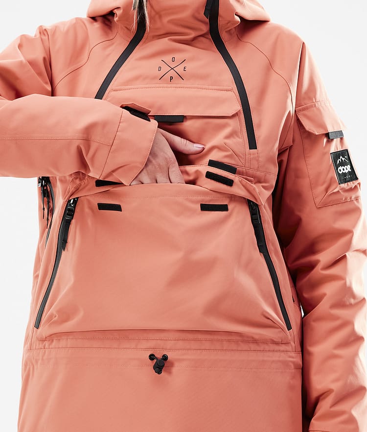 Akin W 2021 Bunda na Snowboard Dámské Peach, Obrázek 10 z 11