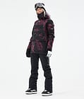 Akin W 2021 Chaqueta Snowboard Mujer Paint Burgundy, Imagen 4 de 11