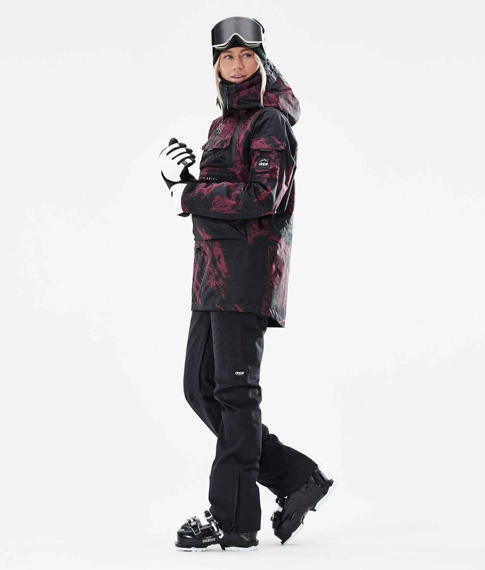 Akin W 2021 Chaqueta Esquí Mujer Paint Burgundy, Imagen 5 de 11