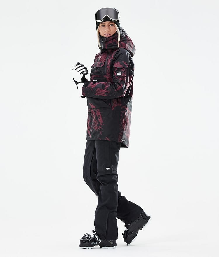 Akin W 2021 Chaqueta Esquí Mujer Paint Burgundy, Imagen 5 de 11