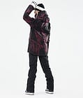 Akin W 2021 Chaqueta Snowboard Mujer Paint Burgundy, Imagen 6 de 11