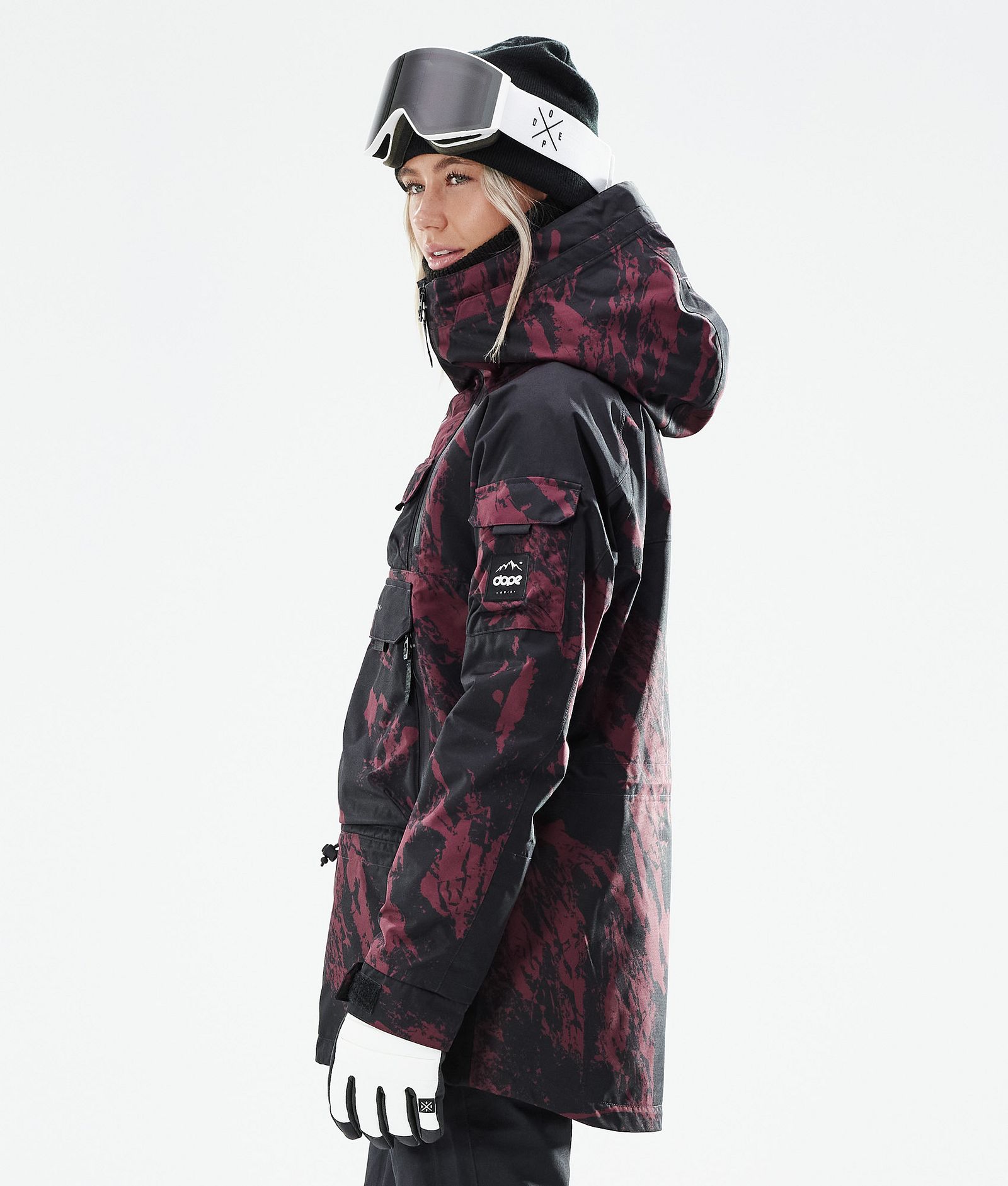 Akin W 2021 Chaqueta Esquí Mujer Paint Burgundy, Imagen 7 de 11