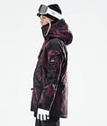 Akin W 2021 Chaqueta Snowboard Mujer Paint Burgundy, Imagen 7 de 11