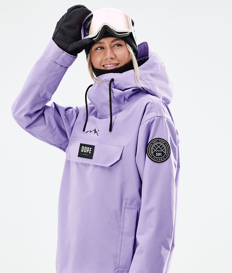 Blizzard W 2021 Veste Snowboard Femme Faded Violet, Image 2 sur 11