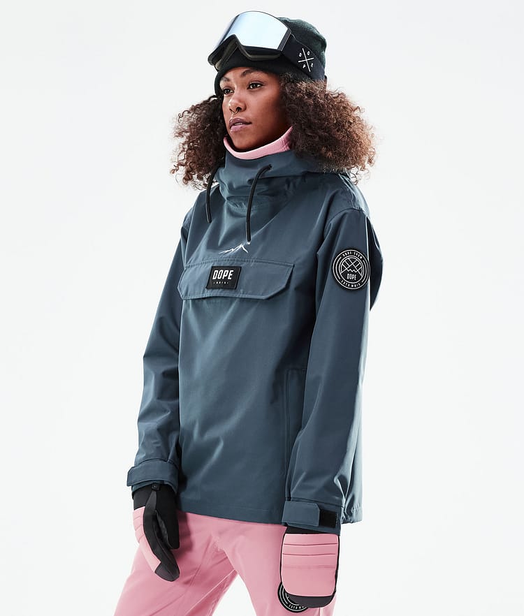 Blizzard W 2021 Kurtka Snowboardowa Kobiety Metal Blue, Zdjęcie 1 z 11
