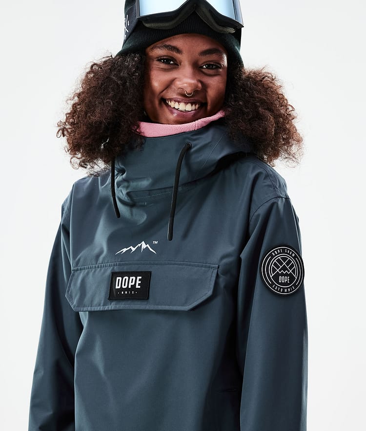 Blizzard W 2021 Kurtka Snowboardowa Kobiety Metal Blue, Zdjęcie 2 z 11
