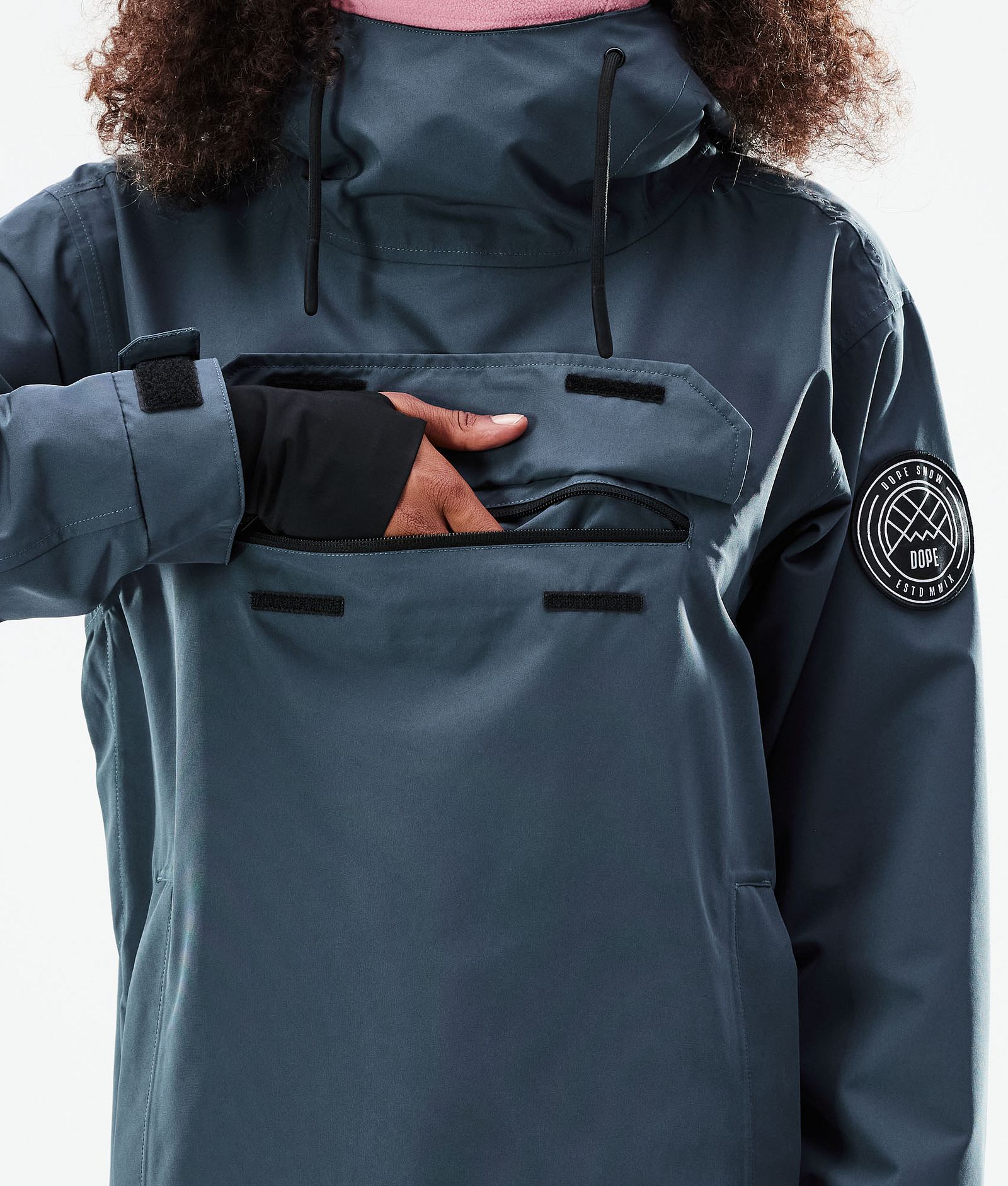 Blizzard W 2021 Kurtka Snowboardowa Kobiety Metal Blue, Zdjęcie 11 z 11