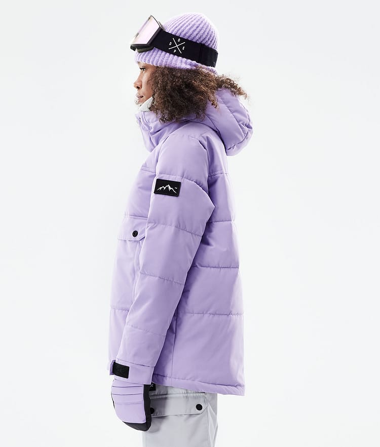 Puffer W 2021 Snowboardjacke Damen Faded Violet, Bild 2 von 10