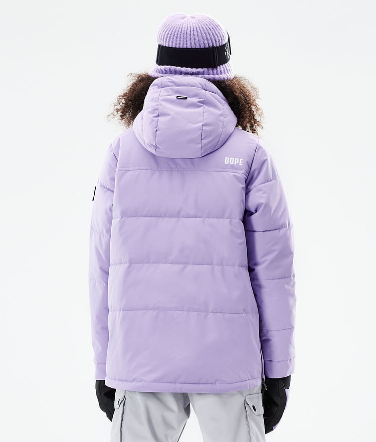 Puffer W 2021 Snowboardjacke Damen Faded Violet, Bild 3 von 10