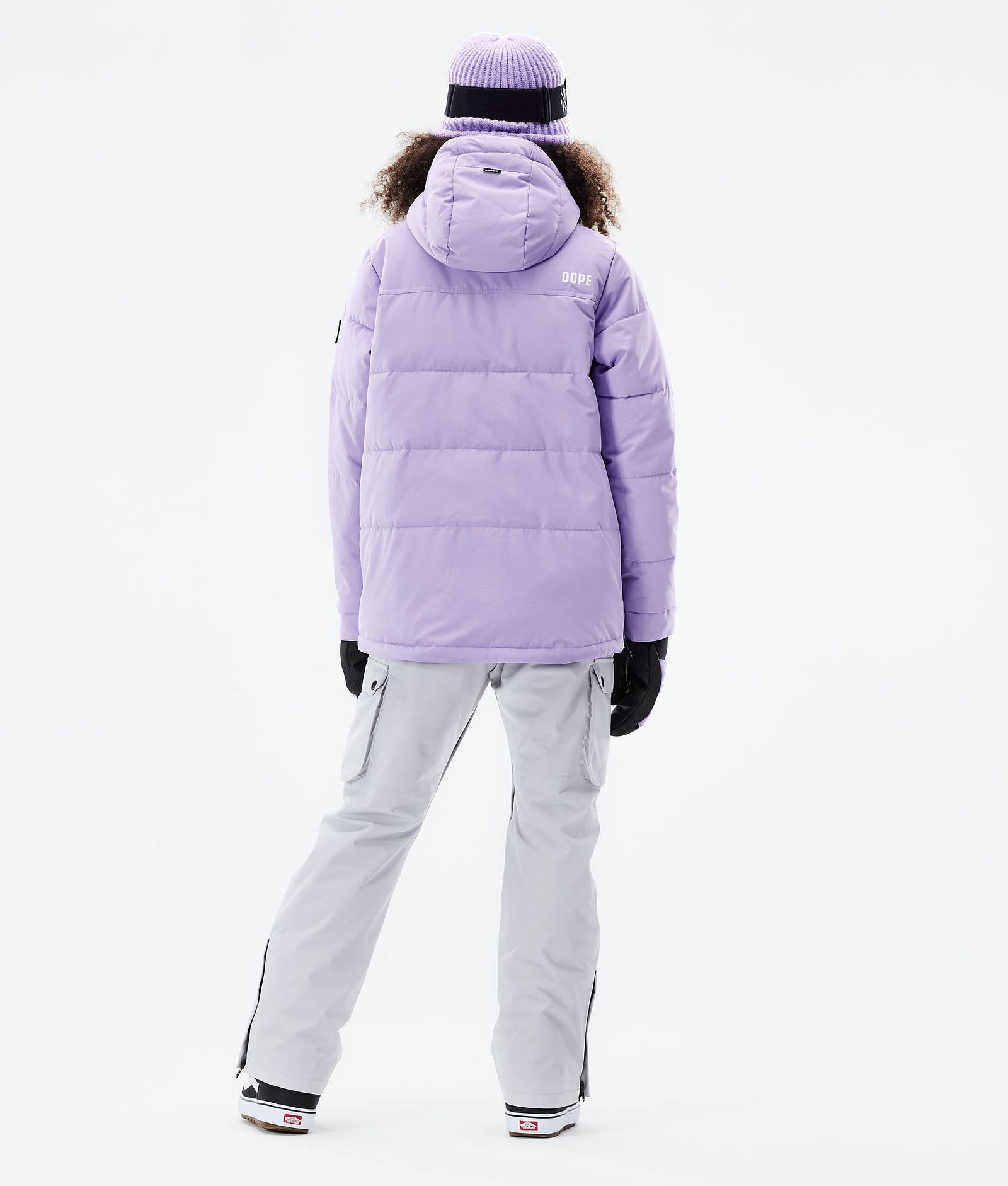 Puffer W 2021 Snowboardjacke Damen Faded Violet, Bild 6 von 10