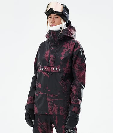 Legacy W 2021 Chaqueta Snowboard Mujer Paint Burgundy