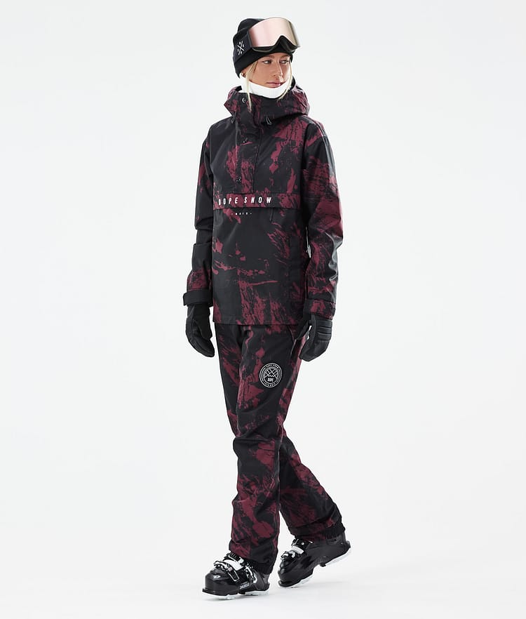 Legacy W 2021 Lyžařská Bunda Dámské Paint Burgundy, Obrázek 4 z 10