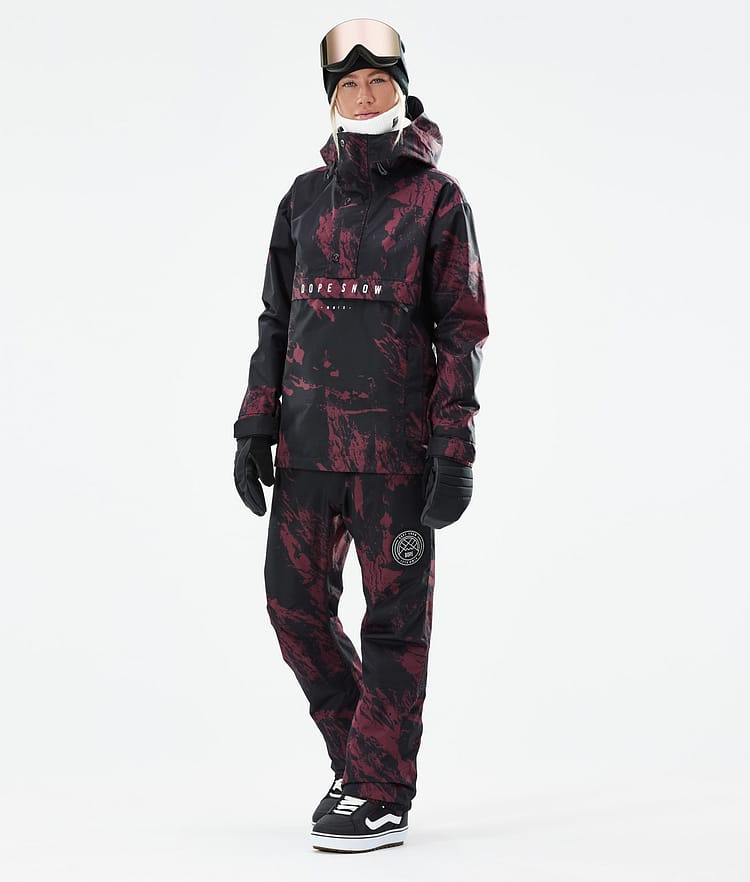 Legacy W 2021 Bunda na Snowboard Dámské Paint Burgundy, Obrázek 4 z 10