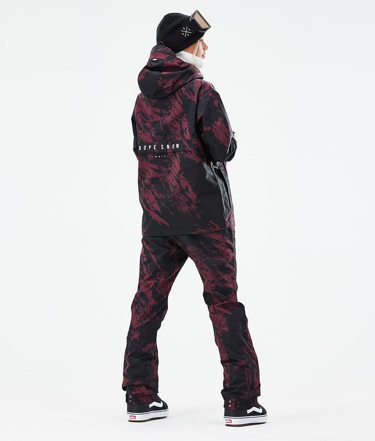Legacy W 2021 Bunda na Snowboard Dámské Paint Burgundy, Obrázek 6 z 10