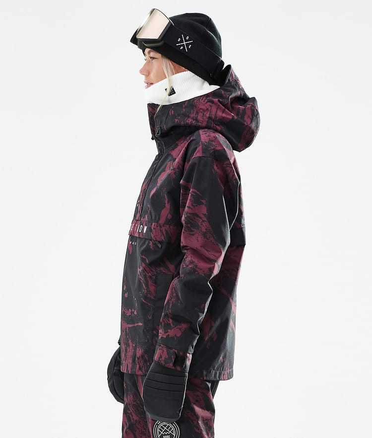 Legacy W 2021 Bunda na Snowboard Dámské Paint Burgundy, Obrázek 7 z 10