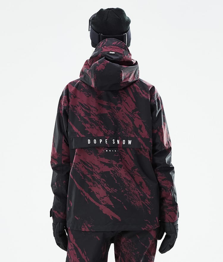 Legacy W 2021 Bunda na Snowboard Dámské Paint Burgundy, Obrázek 8 z 10
