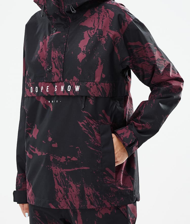 Legacy W 2021 Lyžařská Bunda Dámské Paint Burgundy, Obrázek 9 z 10