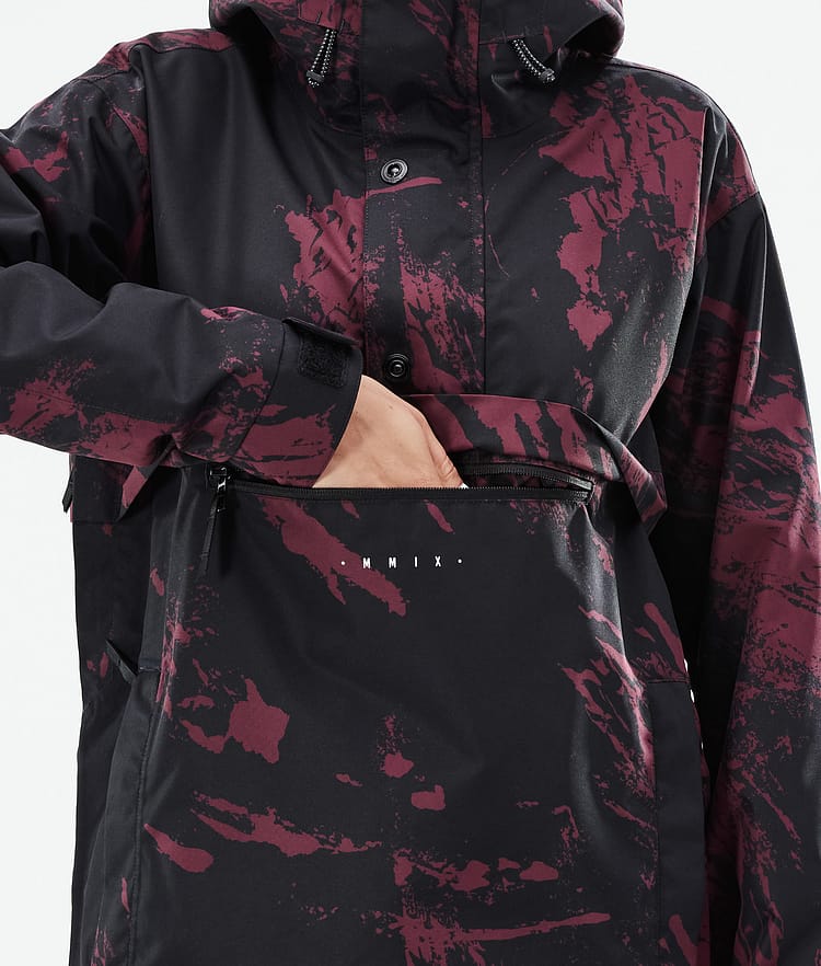 Legacy W 2021 Bunda na Snowboard Dámské Paint Burgundy, Obrázek 10 z 10