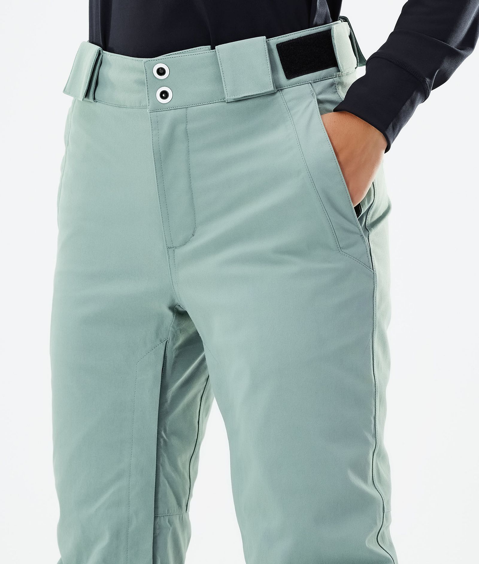 Con W 2021 Ski Pants Women Faded Green, Image 4 of 5