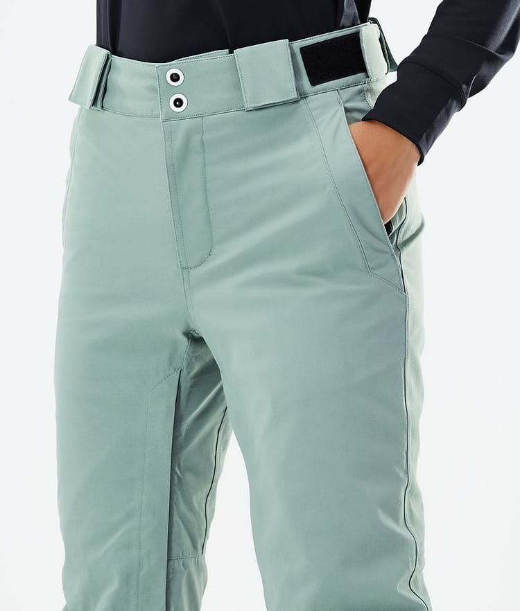Con W 2021 Ski Pants Women Faded Green, Image 4 of 5