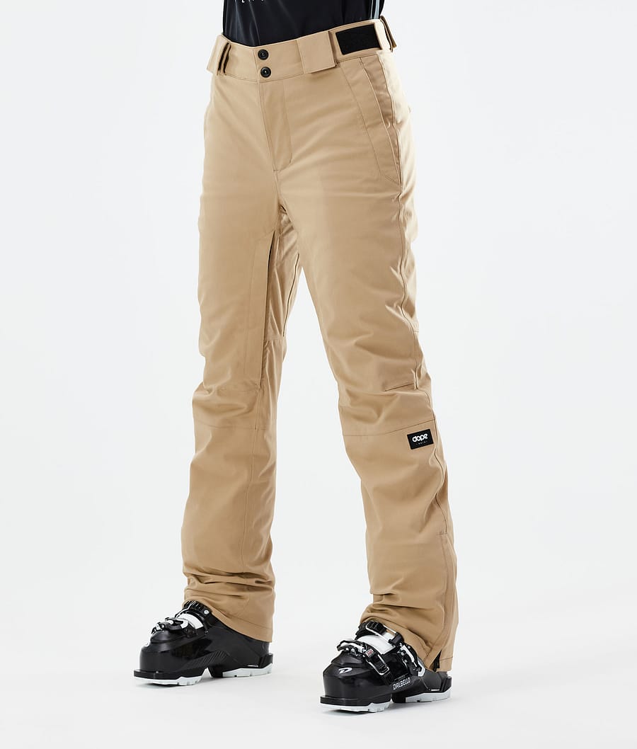 Con W 2021 Ski Pants Women Khaki