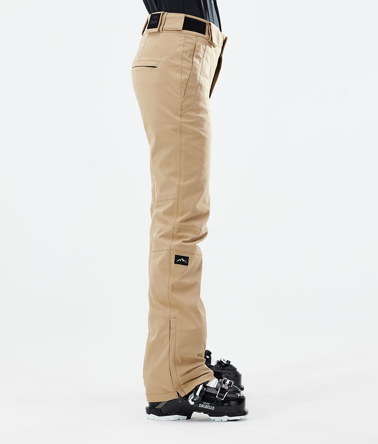 Con W 21 Spodnie Narciarskie Kobiety Khaki, Zdjęcie 2 z 5