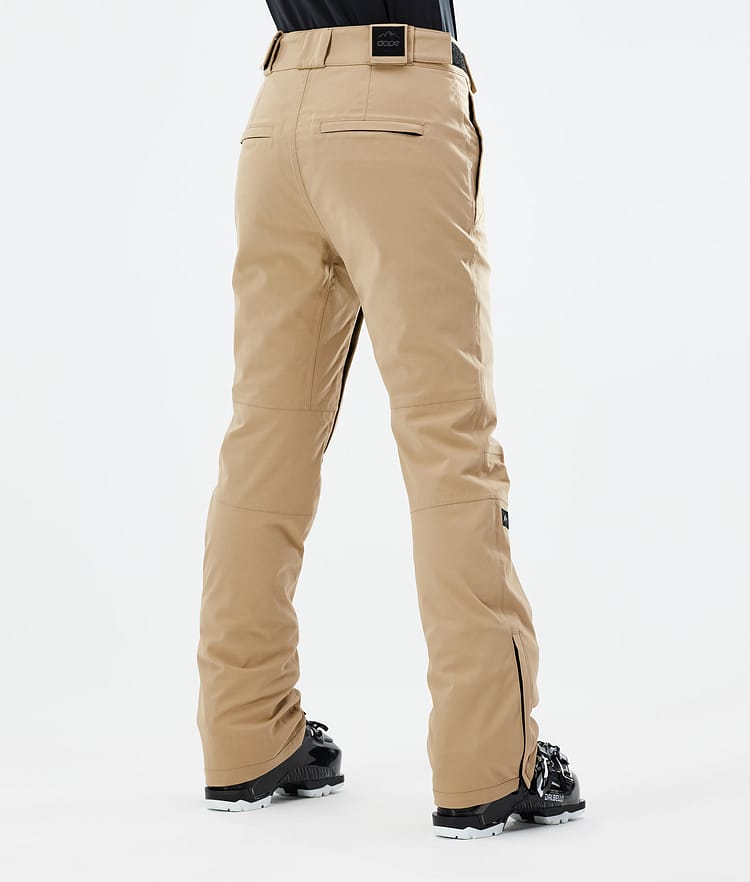 Con W 21 Spodnie Narciarskie Kobiety Khaki, Zdjęcie 3 z 5