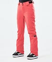 Con W 2021 Spodnie Snowboardowe Kobiety Coral