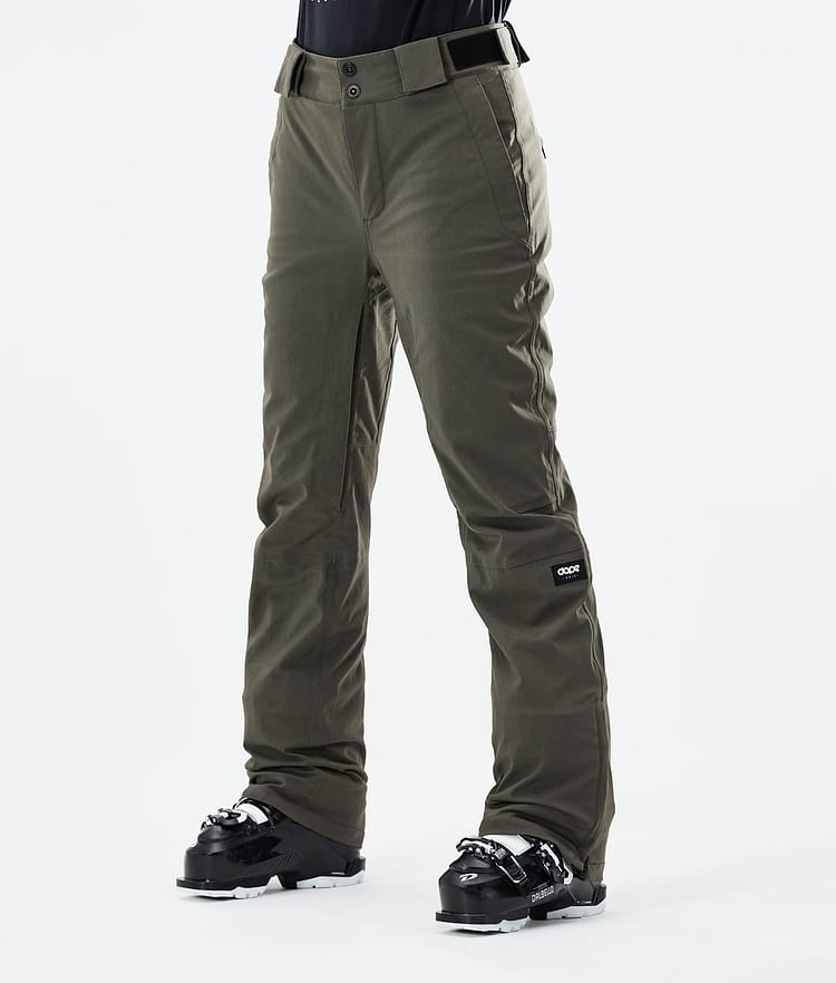 Con W 2021 Lyžařské Kalhoty Dámské Olive Green, Obrázek 1 z 5