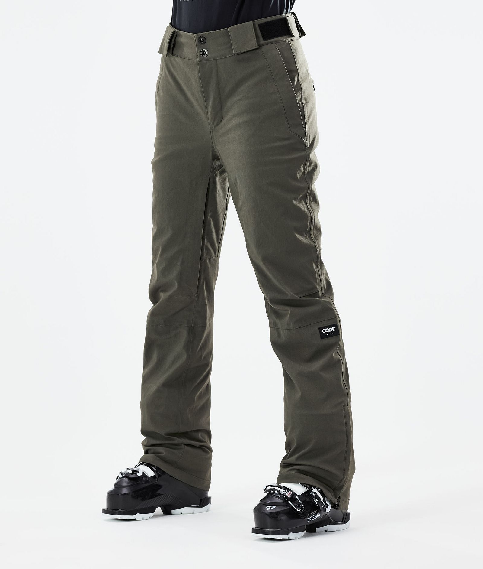 Con W 2021 Lyžařské Kalhoty Dámské Olive Green, Obrázek 1 z 5