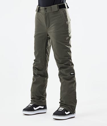 Con W 2021 Pantalones Snowboard Mujer Olive Green Renewed