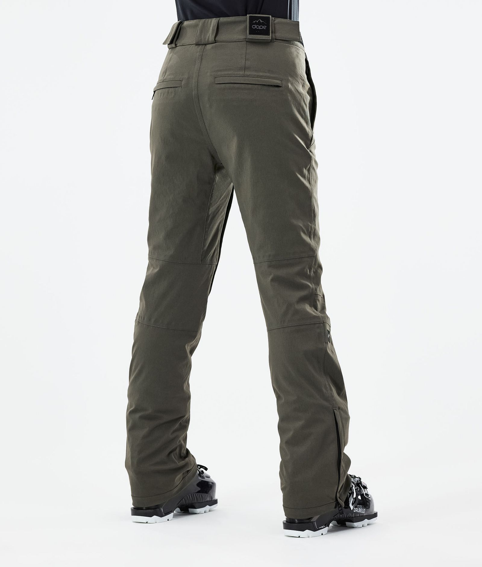Con W 2021 Lyžařské Kalhoty Dámské Olive Green, Obrázek 3 z 5