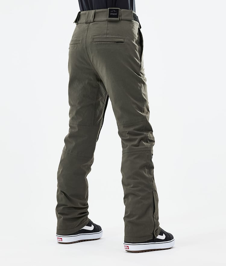 Con W 2021 Kalhoty na Snowboard Dámské Olive Green, Obrázek 3 z 5