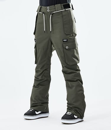 Iconic W 2021 Kalhoty na Snowboard Dámské Olive Green