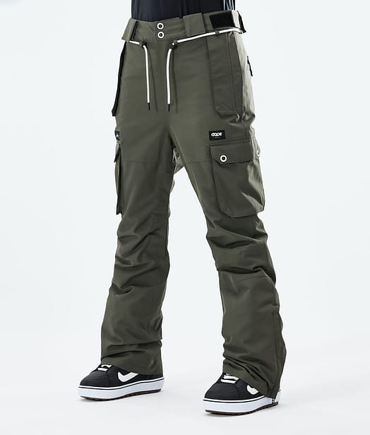 Iconic W 2021 Kalhoty na Snowboard Dámské Olive Green