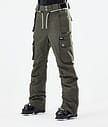 Iconic W 2021 Ski Pants Women Olive Green