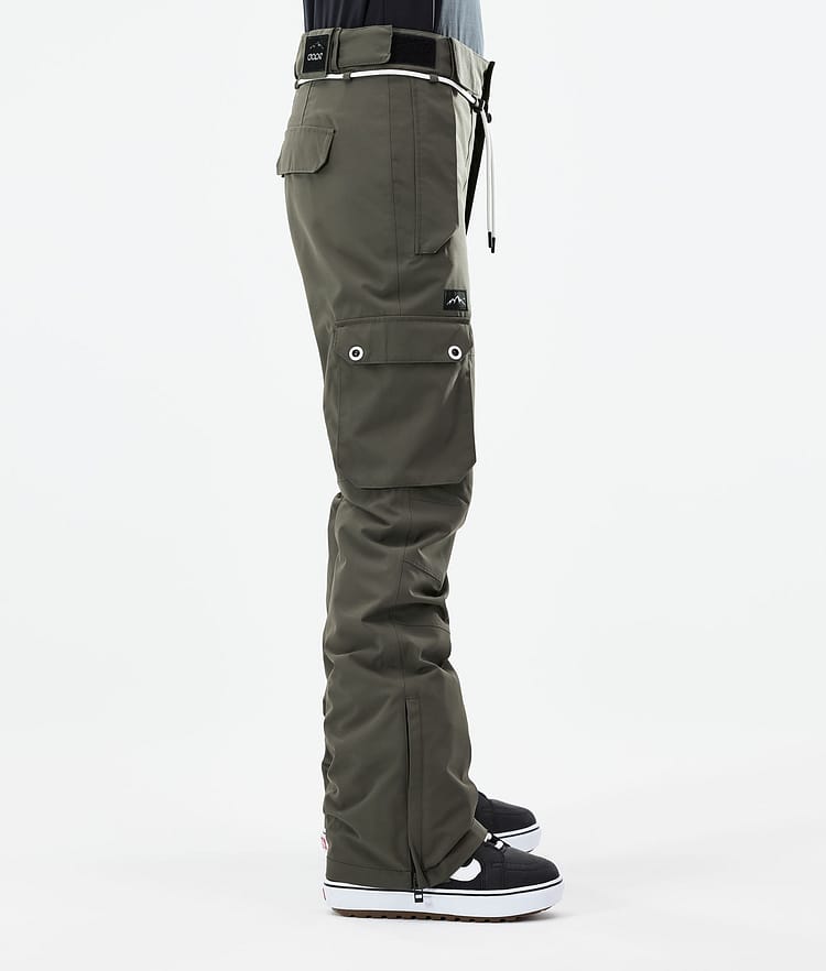 Iconic W 2021 Pantalones Snowboard Mujer Olive Green, Imagen 2 de 6