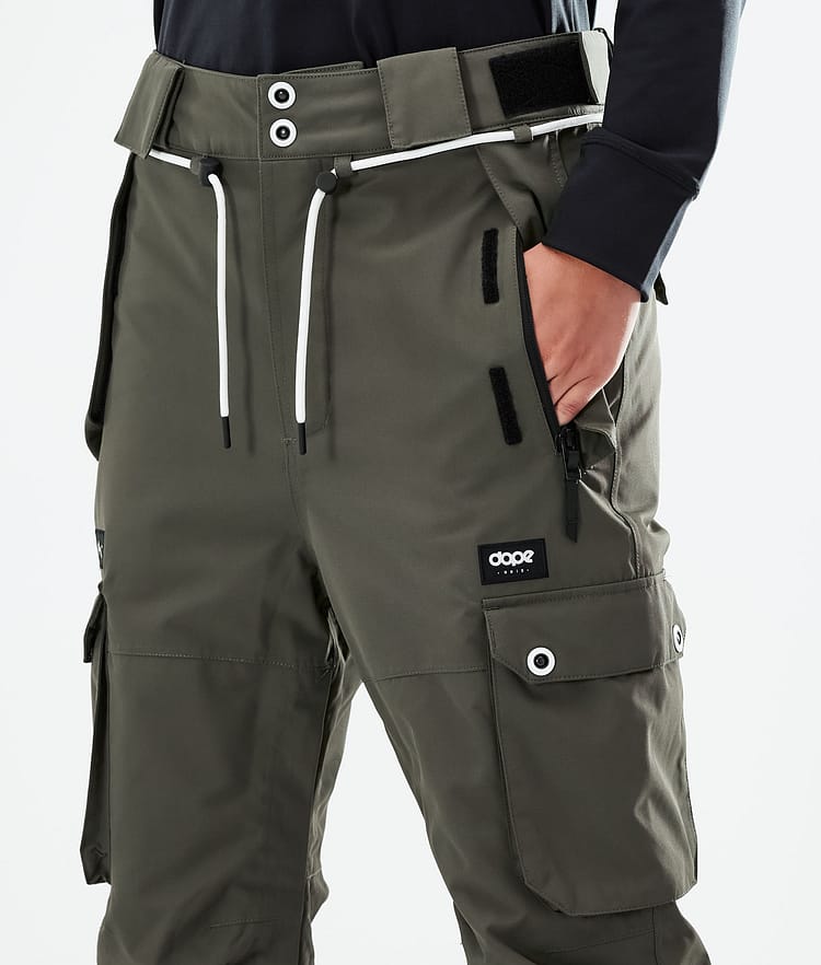 Iconic W 2021 Pantalones Snowboard Mujer Olive Green, Imagen 4 de 6