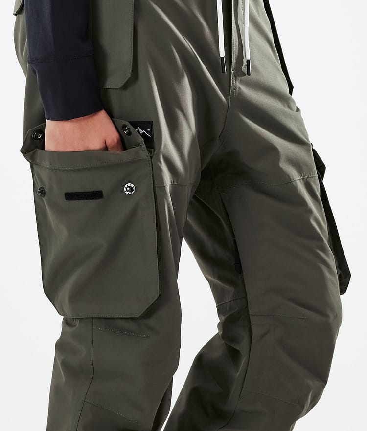 Iconic W 2021 Pantalones Snowboard Mujer Olive Green, Imagen 5 de 6