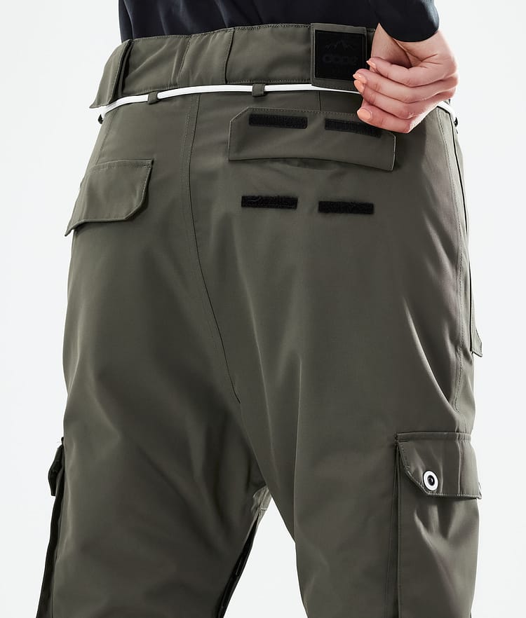 Iconic W 2021 Pantalones Snowboard Mujer Olive Green, Imagen 6 de 6