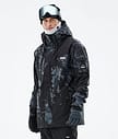 Adept 2021 Bunda na Snowboard Pánské Paint Metal Blue