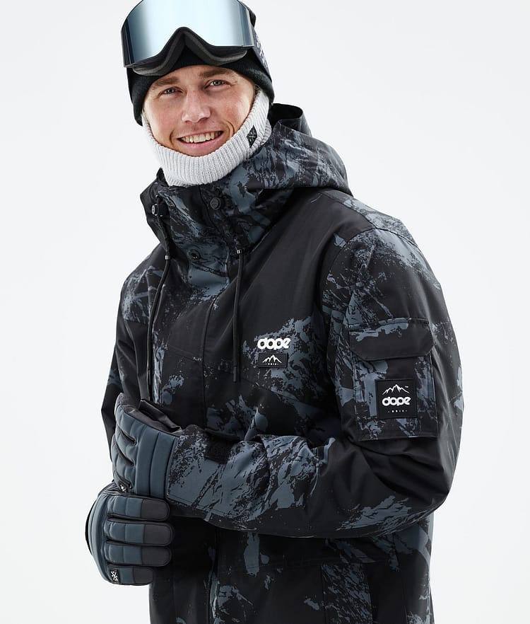 Adept 2021 Bunda na Snowboard Pánské Paint Metal Blue, Obrázek 2 z 10