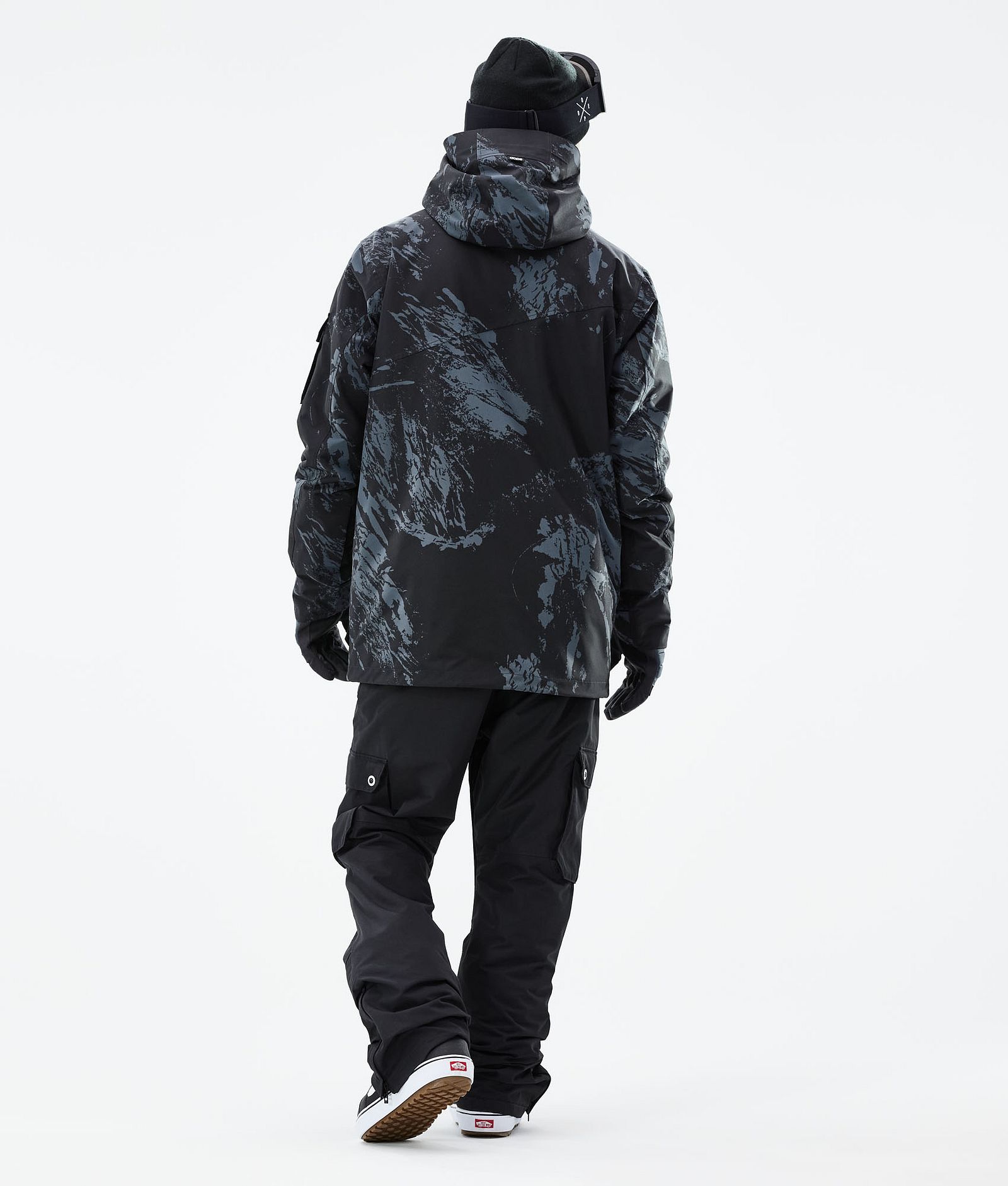 Adept 2021 Bunda na Snowboard Pánské Paint Metal Blue, Obrázek 5 z 10