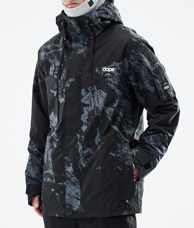 Adept 2021 Bunda na Snowboard Pánské Paint Metal Blue, Obrázek 8 z 10