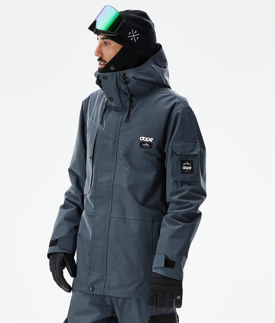 Adept 2021 Ski Jacket Men Metal Blue