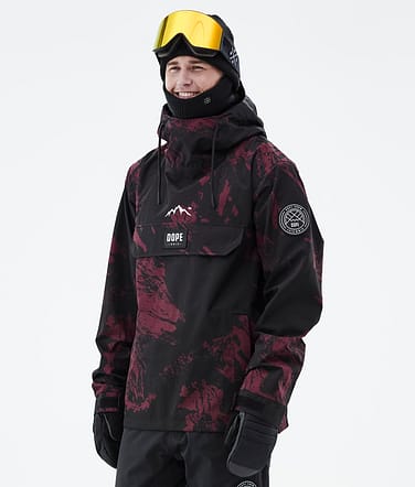 Blizzard 2021 Bunda na Snowboard Pánské Paint Burgundy