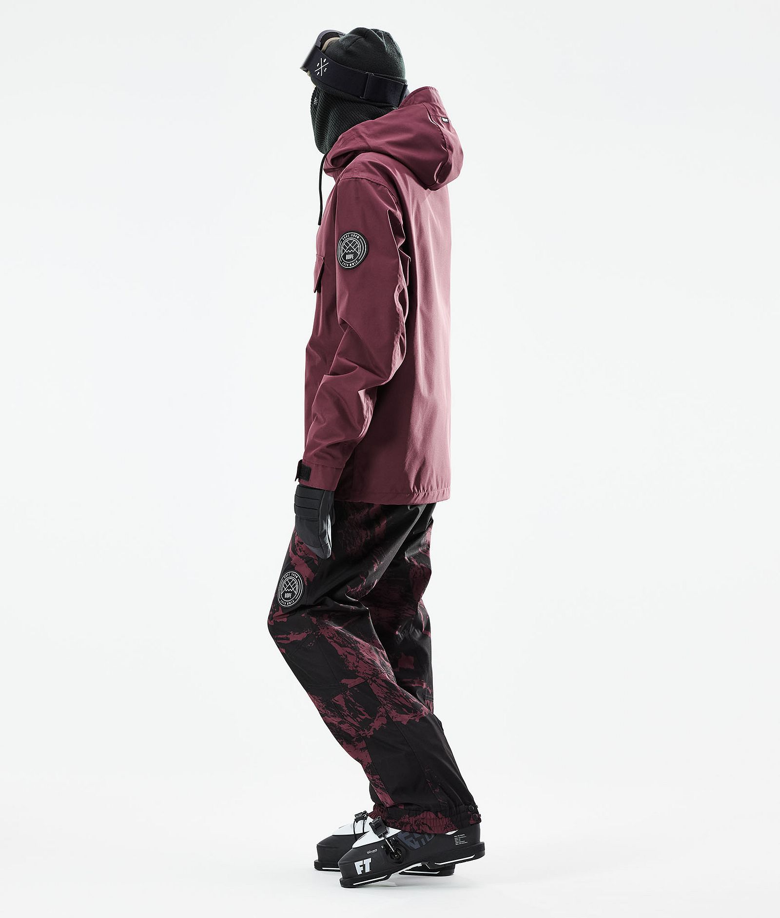 Blizzard 2021 Ski Jacket Men Burgundy, Image 4 of 9