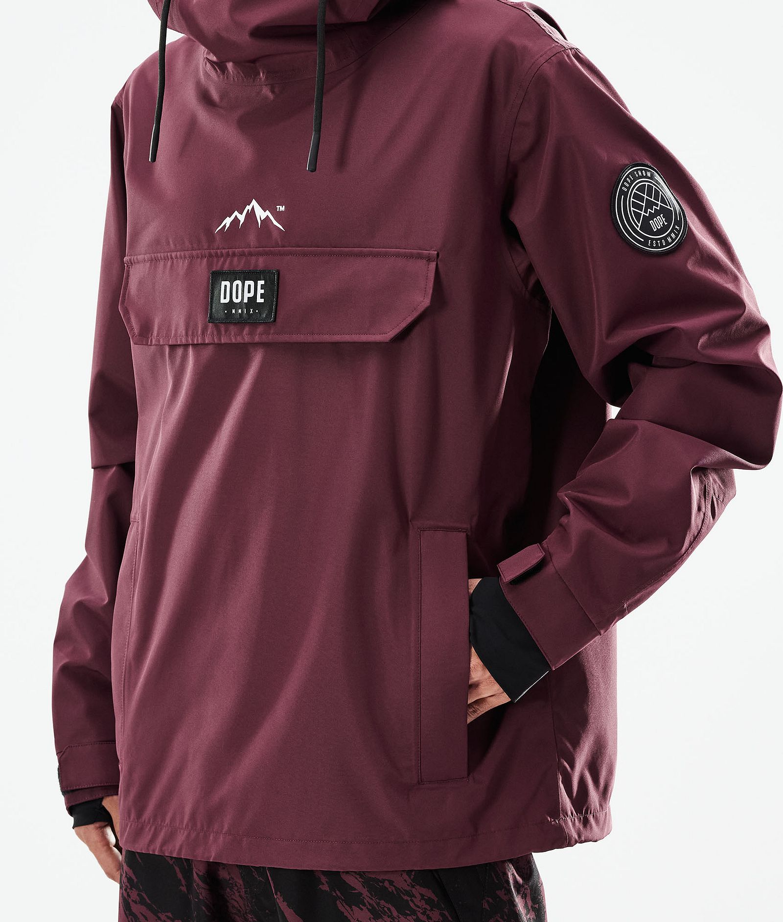Blizzard 2021 Ski Jacket Men Burgundy, Image 8 of 9