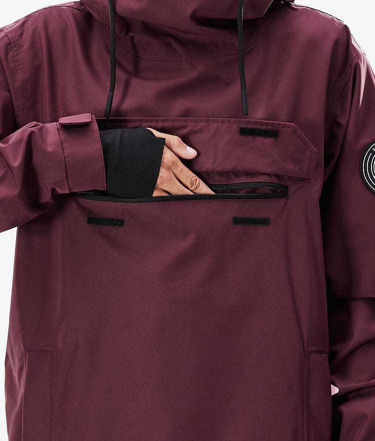 Blizzard 2021 Ski Jacket Men Burgundy, Image 9 of 9
