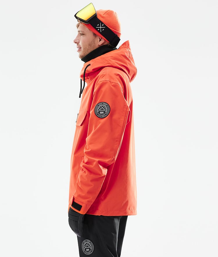 Blizzard 2021 Snowboard Jacket Men Orange, Image 7 of 10